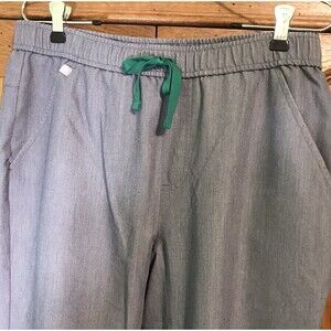 FIGS Technical Collection Scrubs Graphite Gray Men's Medium Tansen Pant 5 Pocket